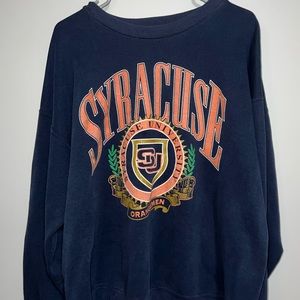 90’s Vintage Syracuse University Mens Crewneck Size XL